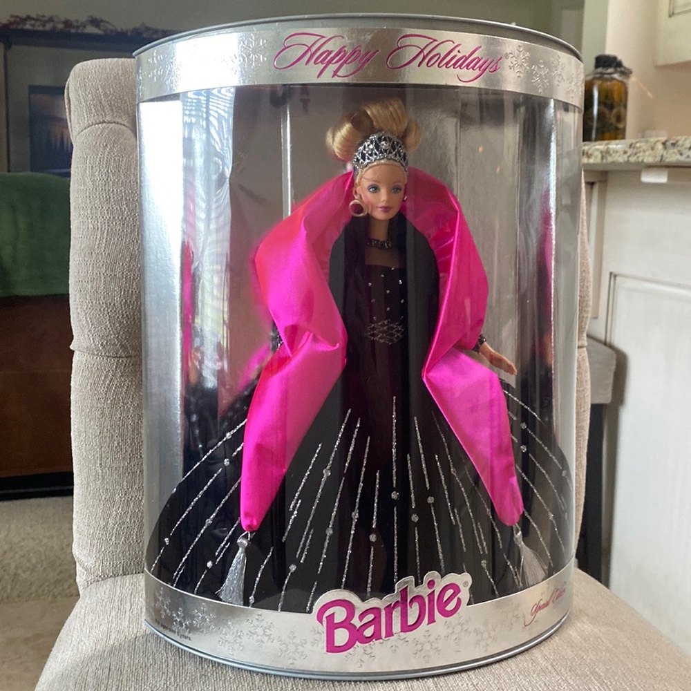 1998 Holiday Barbie NRFB RARE Misprint Box in EXCELLENT condition! NEVER OPENED!